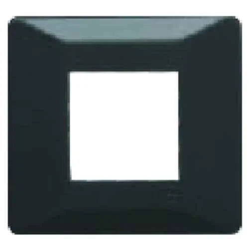 L&T entice 1 Module Cover Plate (Without Grid Frames) (Pack of 15) [Charcoal Grey]